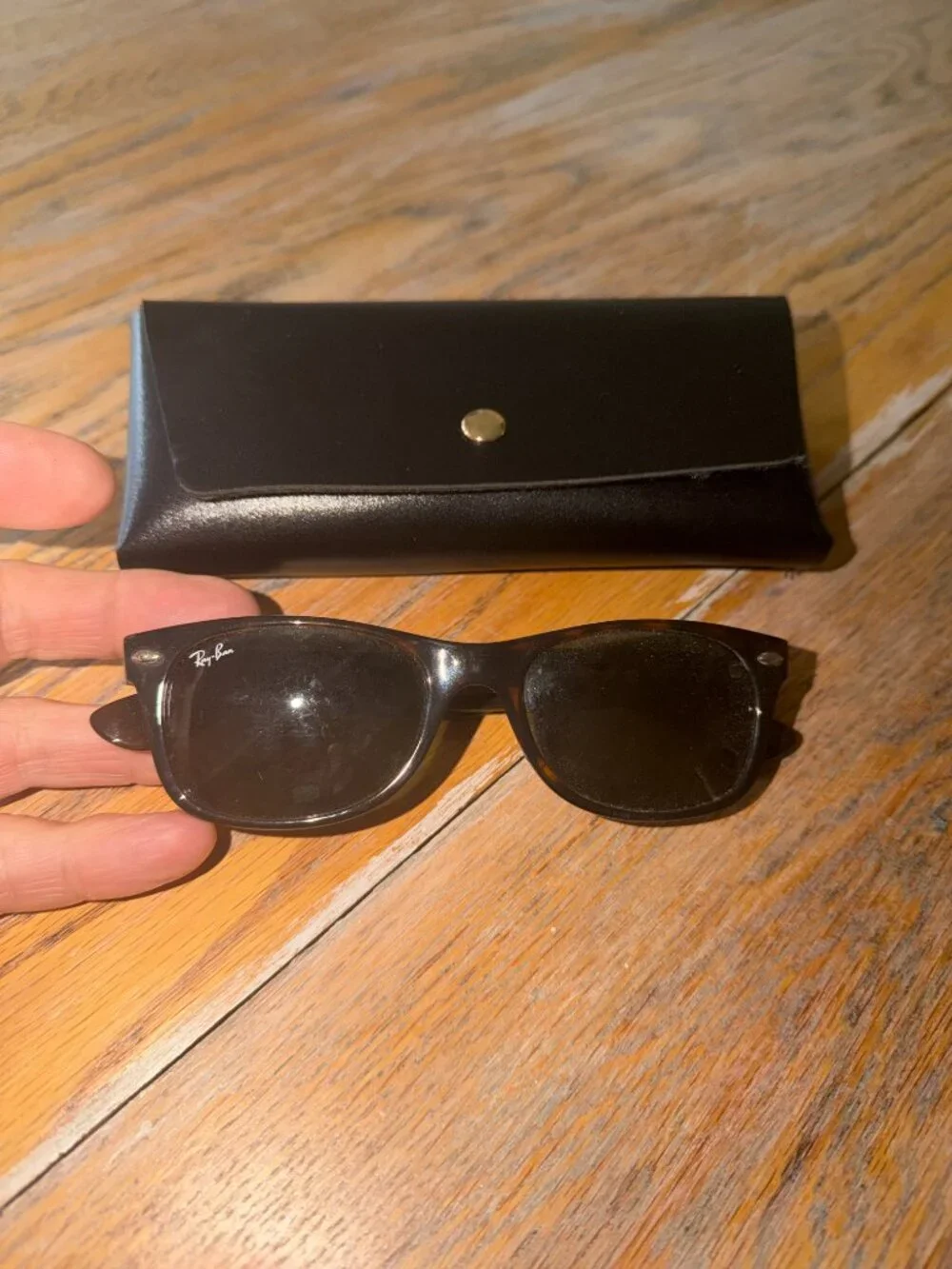 RAY BAN 'new wayfarer 902 52018' sunglasses